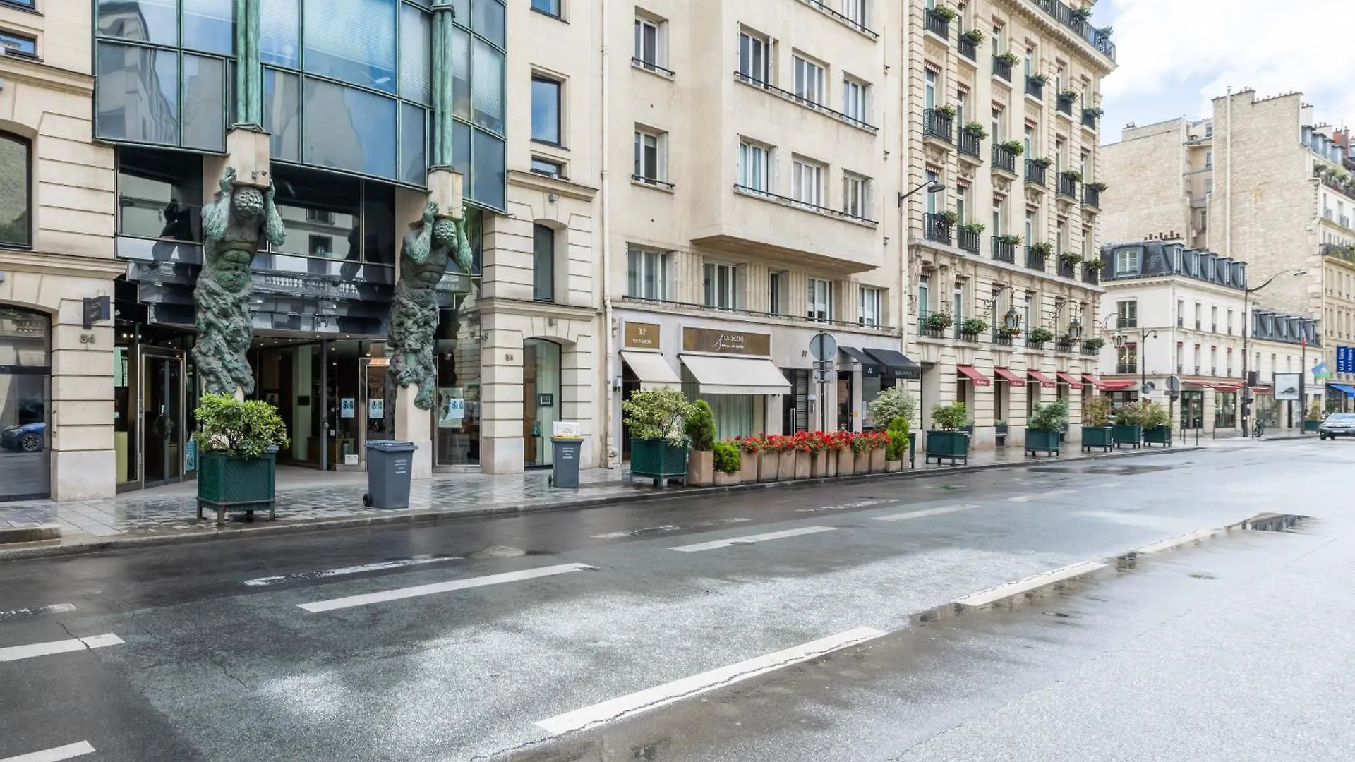 アパート Appartement Cosy Au Coeur Du Triangle D Or Avec Climatisation パリ
